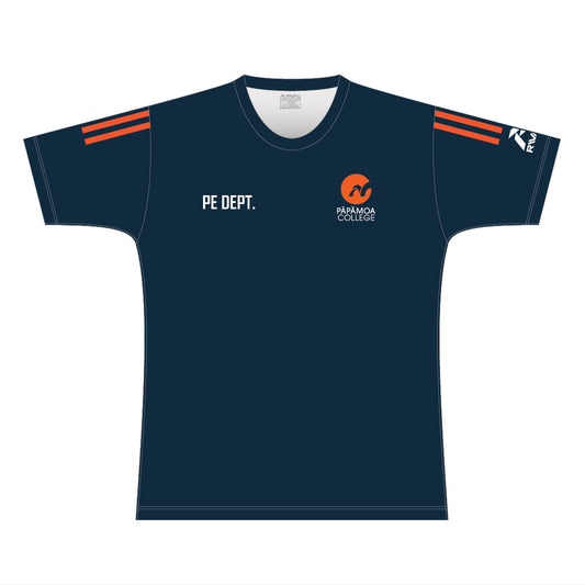 Papamoa College PE Dept Set.S Tee Rnd Neck / Adult