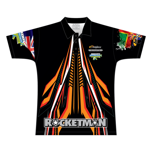 RS0004A-ROMD - Rocket Man Darts Set.S Polo / Adult