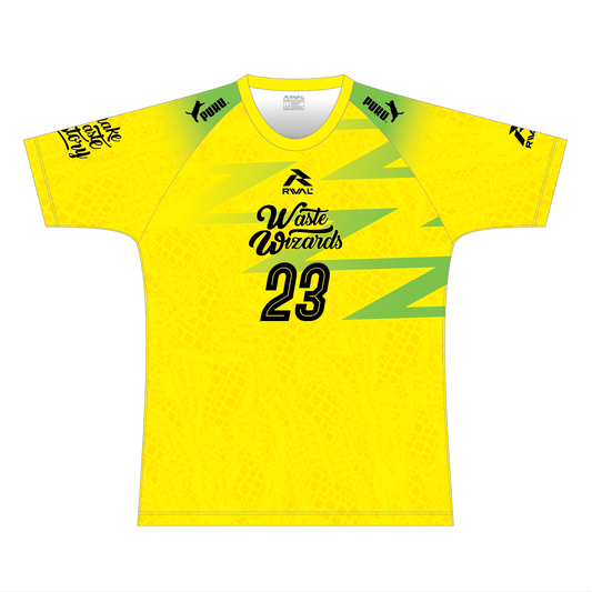 RS0007A-WASW - Waste Wizards Raglan Rnd Neck / Adult