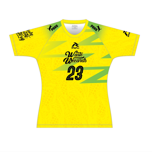 RS0007L-WASW - Waste Wizards Raglan Rnd Neck / Ladies
