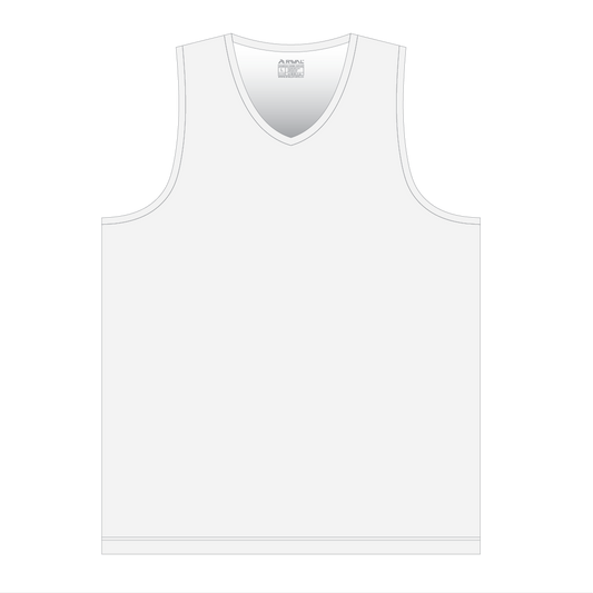 RS0008A Classic V-Neck Singlet / Adult