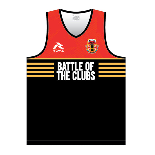 Battle of the Clubs Assorted Classic V-Neck Singlet / Adult