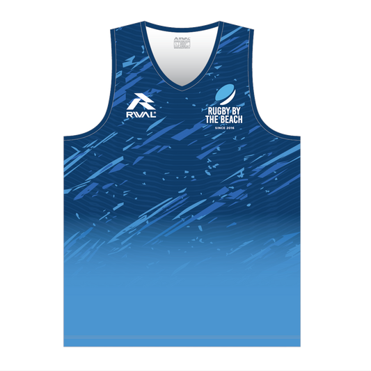 Rugby by the Beach Training Classic V-Neck Singlet / Adult