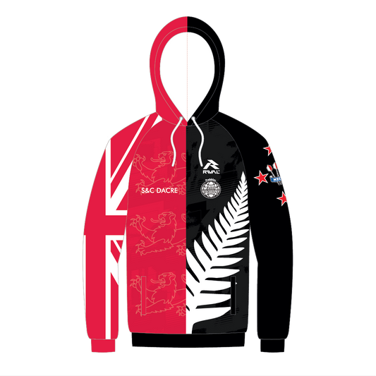 RS Craig Brown Darts Raglan Hoodie with Internal Pockets / Adult