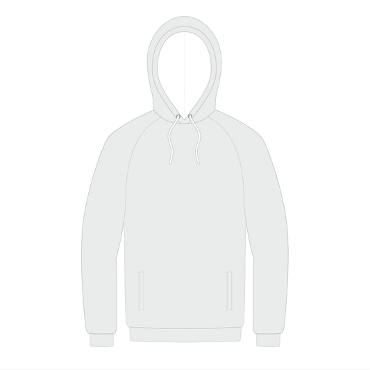 RS0010A - Raglan Hoodie with Internal Pockets / Adult
