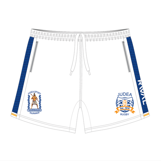 Judea Sport Navy Performance Shorts / Adult