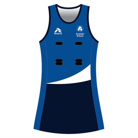 Arataki School 2026 Side Panel Standard Netball Dress / Girls