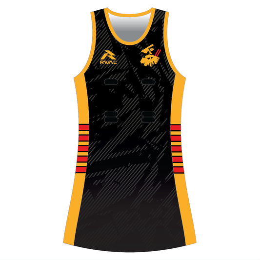 Te Puke Sports Sports Side Panel Standard Netball Dress / Ladies