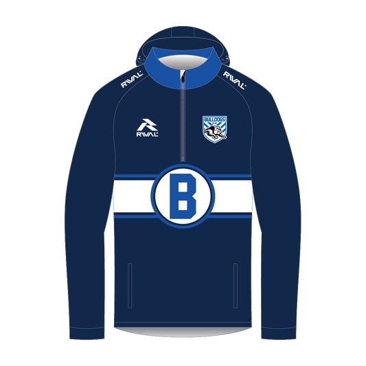 Bulldogs RLSC Off-Field Half Zip Hooded Track Jacket / Adult