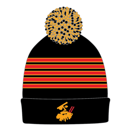 Te Puke Sports  Knitted Pom Pom Beanie