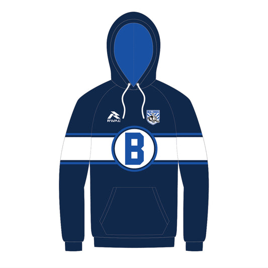Bulldogs RLSC 2026 Raglan Hoodie Kangaroo Pockets / Adult