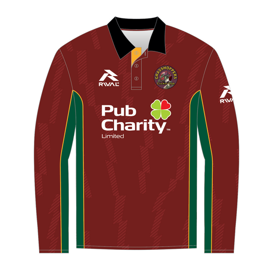 Grasshoppers  Longsleeve Side Panel Set.S Tee Polo / Adult