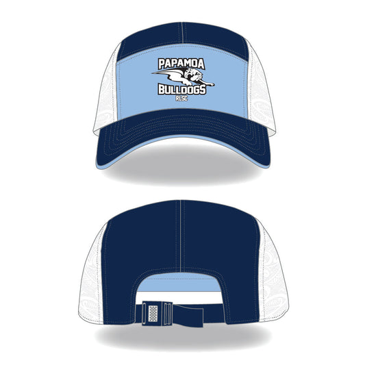 Bulldogs RLSC 2026 5 Panel  Cap with Plastic Clip Enclosure / Unisex
