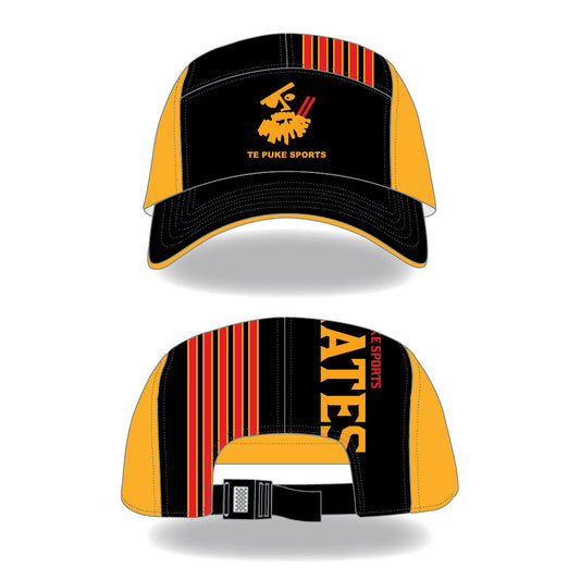 Te Puke Sports 2026 5 Panel  Cap with Plastic Clip Enclosure / Unisex