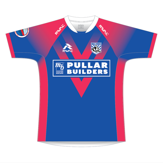 Bulldogs RLSC Womens with Sponsor Select ONE Rugby Jersey / Adults
