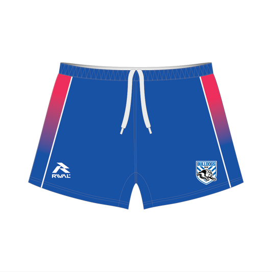 Bulldogs RLSC Womens Select TWO Rugby Shorts / Adult
