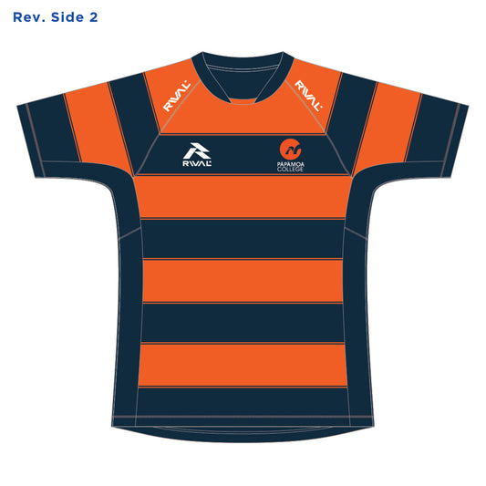 Papamoa College Moko/Hoop U14 Select ONE Rev. Rugby Jersey / Adult