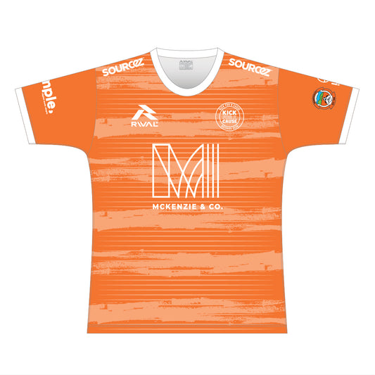Kick for a Cause Orange McK Select ONE SS T-Shirt Rnd Neck / Adult