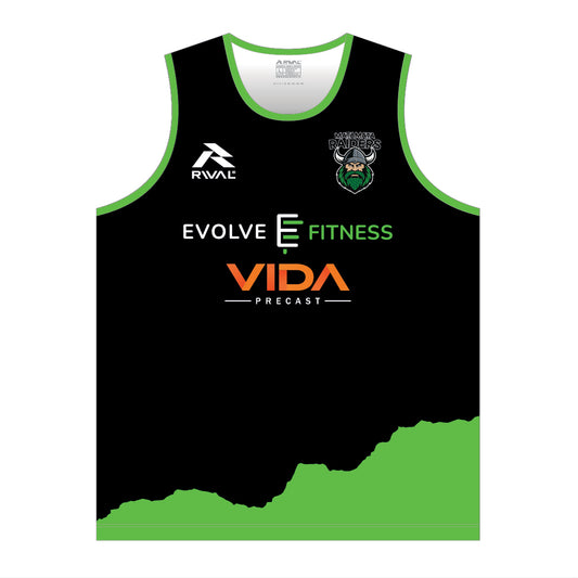 Matamata Raiders OPT1 Select ONE Singlet Rnd Neck / Adult
