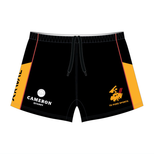Te Puke Sports JAB CAMERON Palad Rugby Shorts / Adult