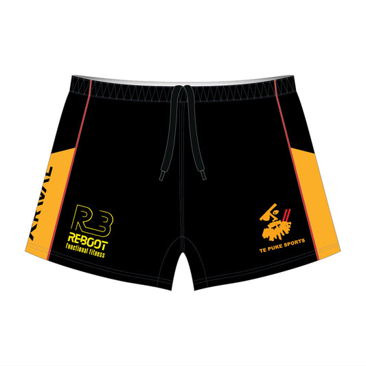Te Puke Sports JAB REBOOT Palad Rugby Shorts / Youth