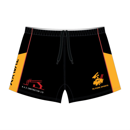 Te Puke Sports JAB NAS Palad Rugby Shorts / Adult