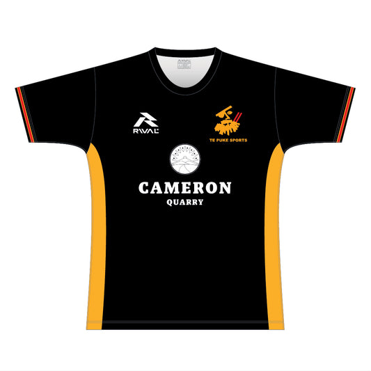 Te Puke Sports JAB CAMERON Training Palad SS T-Shirt Rnd Neck / Adult