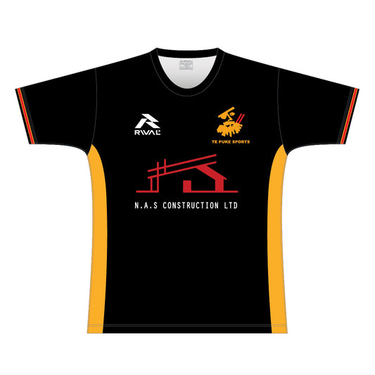 Te Puke Sports JAB NAS Training Palad SS T-Shirt Rnd Neck / Adult