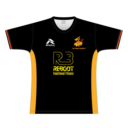 Te Puke Sports JAB REBOOT Training Palad SS T-Shirt Rnd Neck / Adult