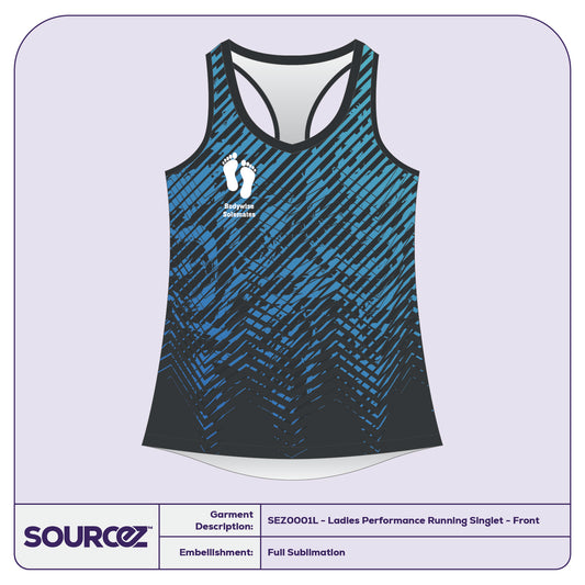 Bodywise Ladies Performance Running Singlet
