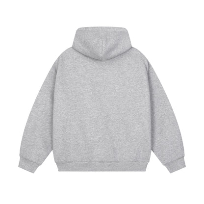 Medium 320gsm Fleece Blend Taped Hoodie - Adult