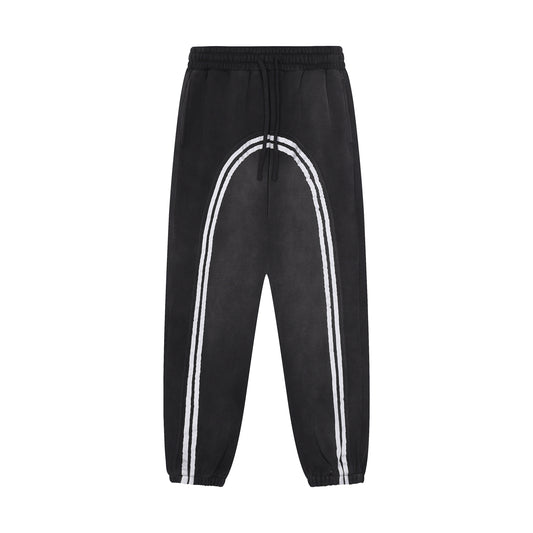 Medium 320gsm Fleece Blend Taped Trackies - Adult