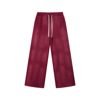Heavy 350gsm Elasticated Stone Wash Trackies - Adult