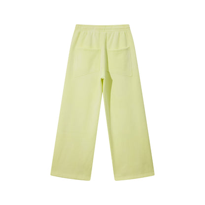 Heavy 350gsm Elasticated Stone Wash Trackies - Adult
