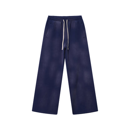 Heavy 350gsm Elasticated Stone Wash Trackies - Adult