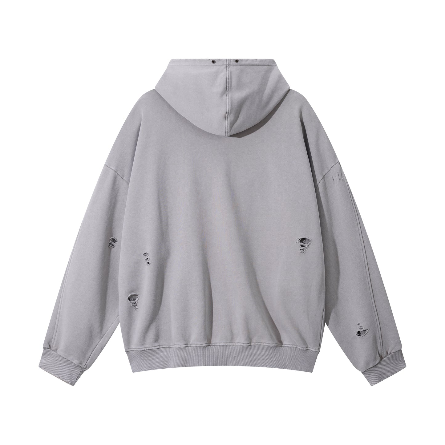Medium 340gsm Oversized Cotton Hoodie - Adult