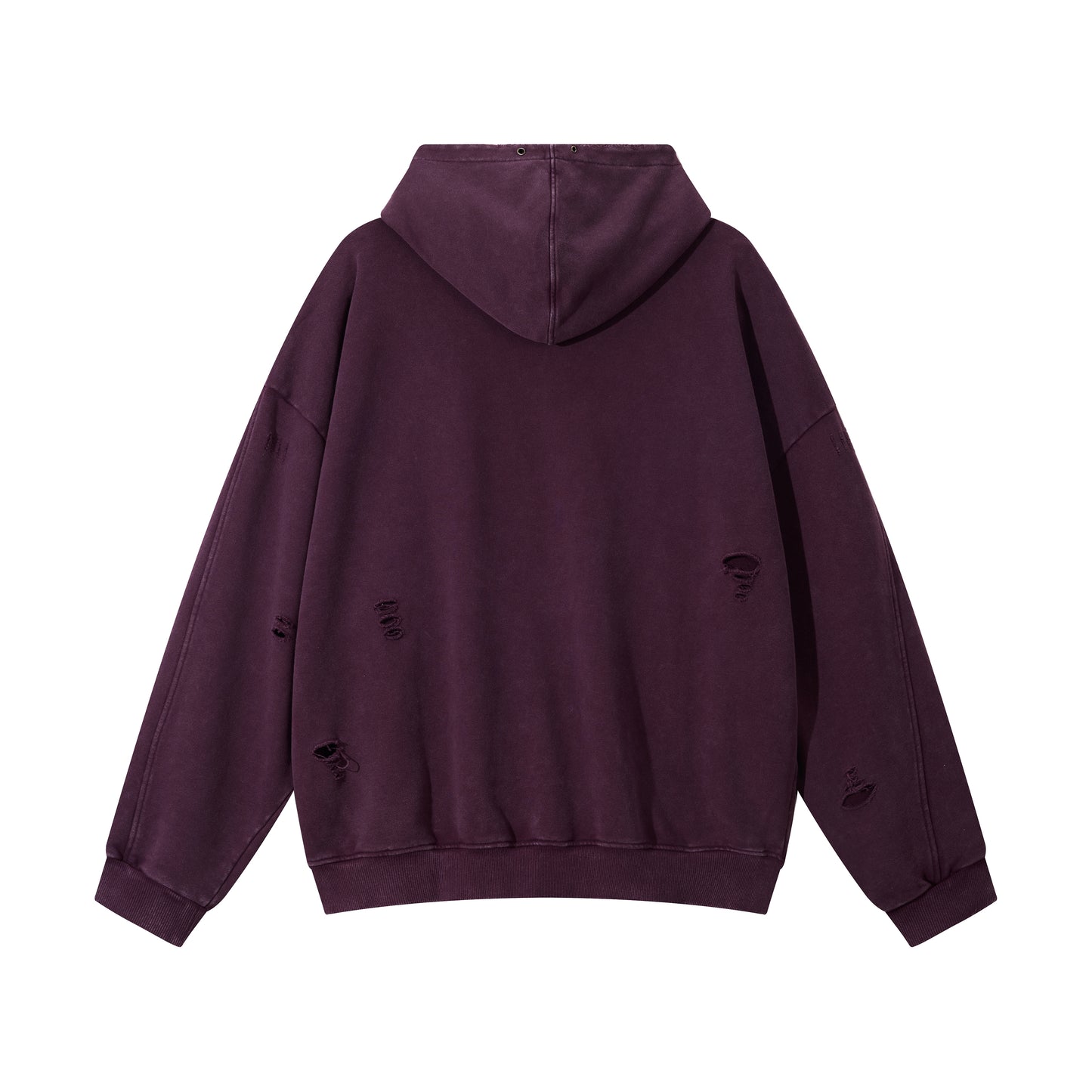 Medium 340gsm Oversized Cotton Hoodie - Adult
