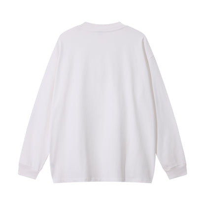 Heavy 380gsm Premium Cotton Long Sleeve T-Shirt - Adult