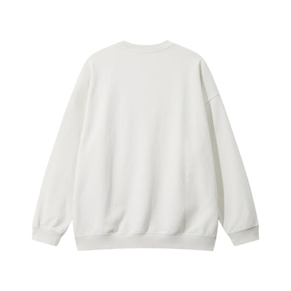 Heavy 430gsm Oversized Cotton Crewneck - Adult