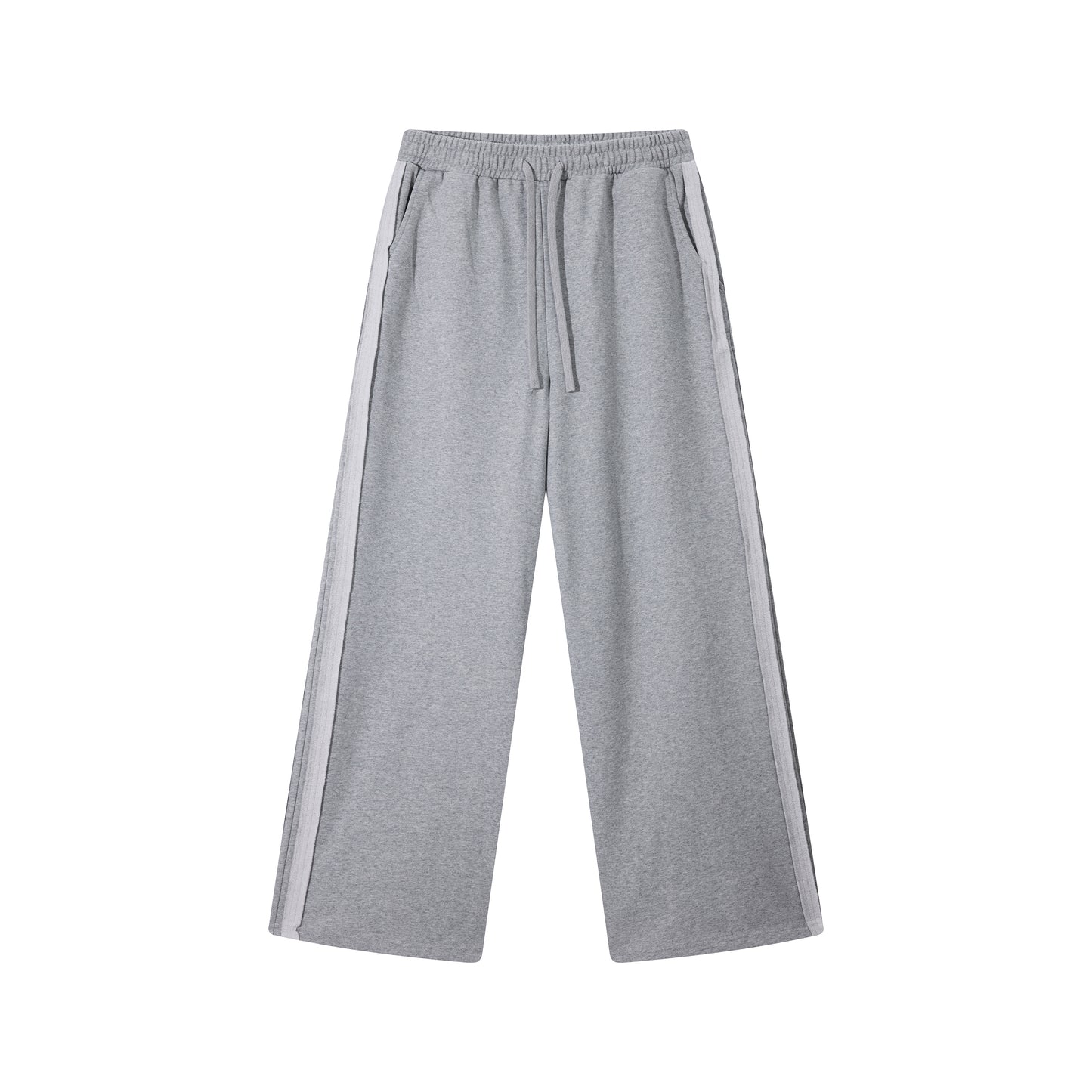 Extra-Heavy 450gsm Wide Leg Fleece Blend Trackies - Adult