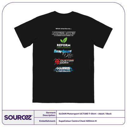 Sloan Motorsport UCT180 T-Shirt - Adult