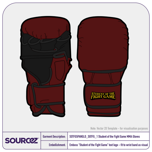 Student of the Fight Game MMA Gloves